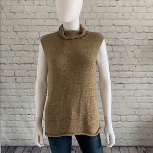 Josephine Chaus vintage sleeveless turtleneck